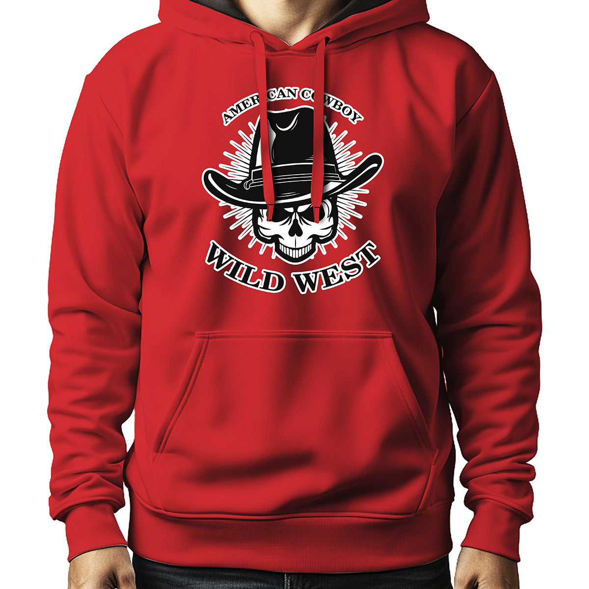 MOLETOM MASCULINO AMERICAN COWBOY WILD WEST