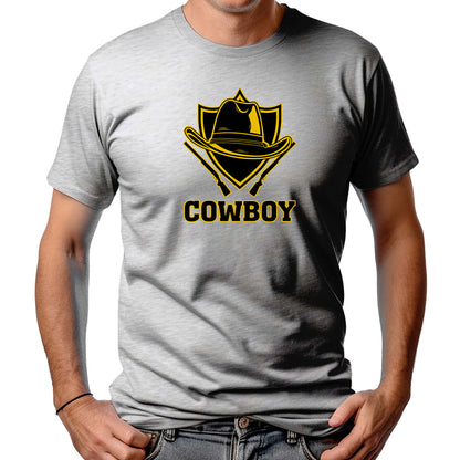 CAMISETA MASCULINA BRASÃO COWBOY