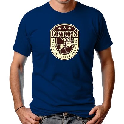 CAMISETA MASCULINA WILD WEST USA