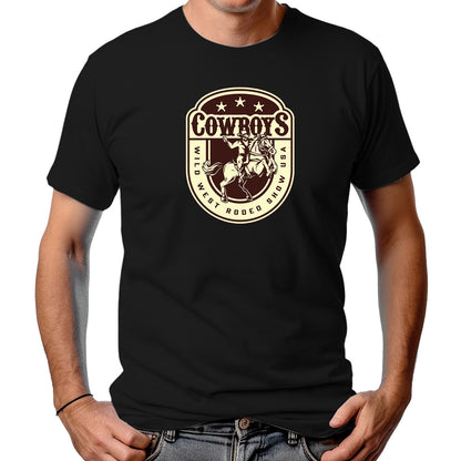 CAMISETA MASCULINA WILD WEST USA