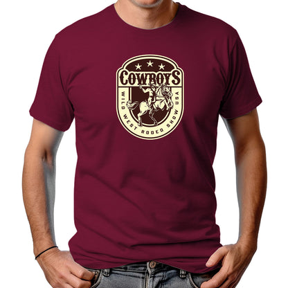 CAMISETA MASCULINA WILD WEST USA