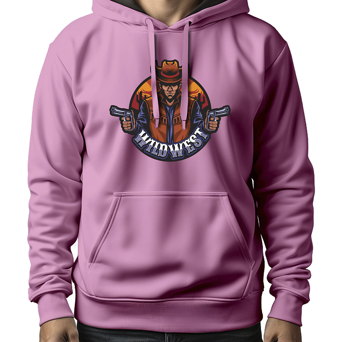 MOLETOM MASCULINO WILD WEST REDEMPTION