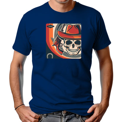 CAMISETA MASCULINA STYLIZED SKULL