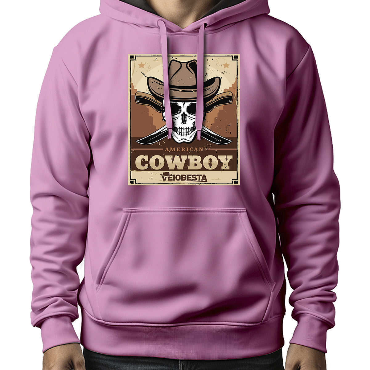 MOLETOM MASCULINO AMERICAN COWBOY VEIOBESTA