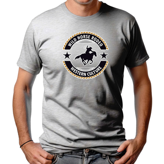 CAMISETA MASCULINA WILD HORSE RODEO