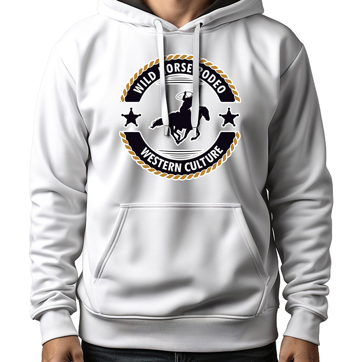 MOLETOM MASCULINO WILD HORSE RODEO