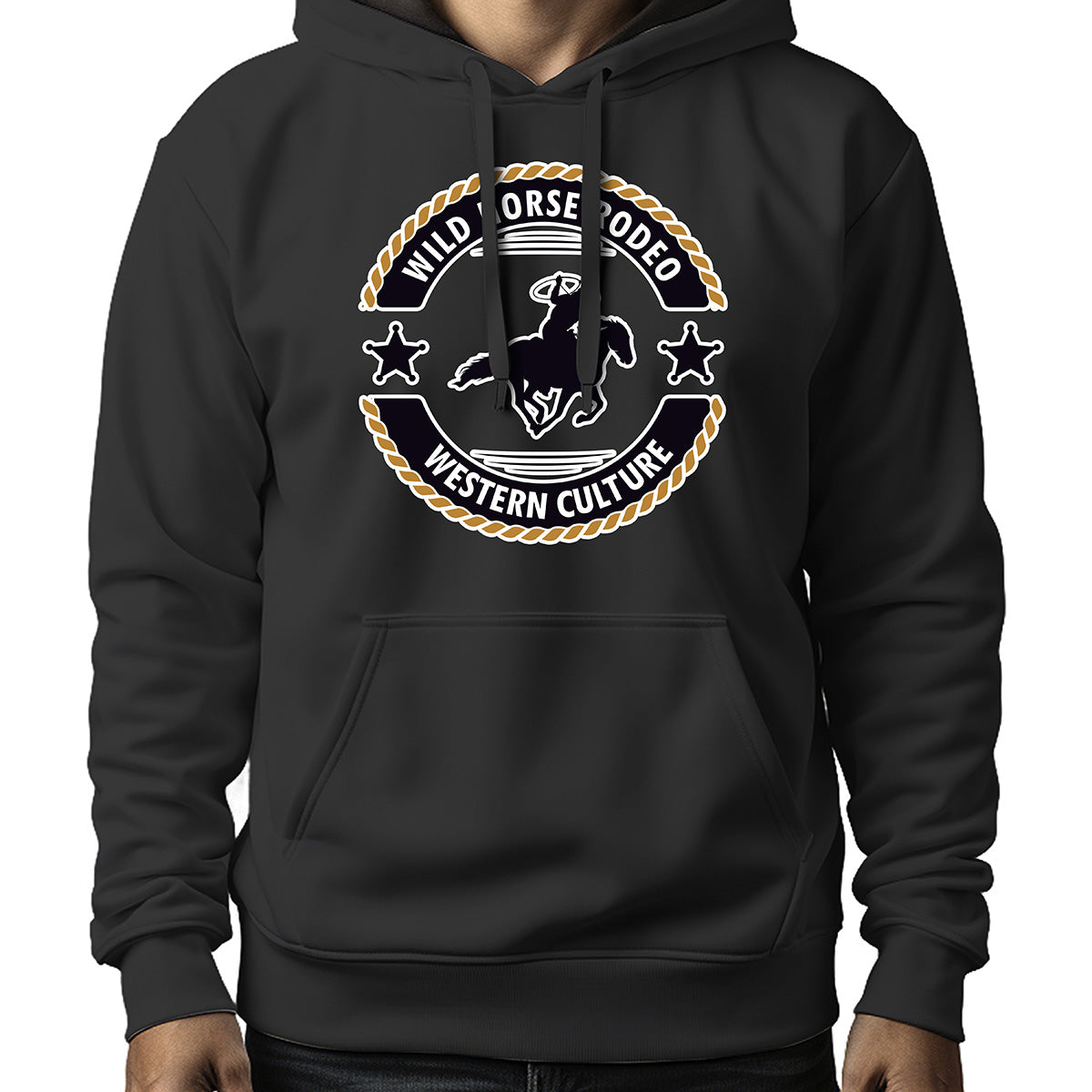 MOLETOM MASCULINO WILD HORSE RODEO