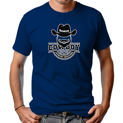 CAMISETA MASCULINA COWBOY COUNTRY WESTERN