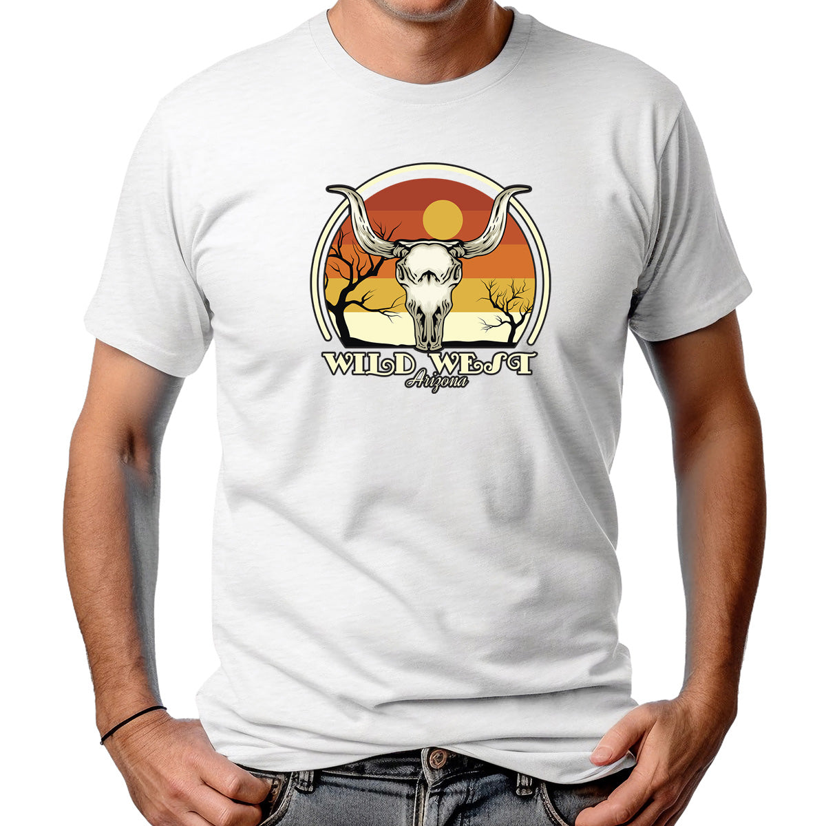 CAMISETA MASCULINA WILD WEST ARIZONA