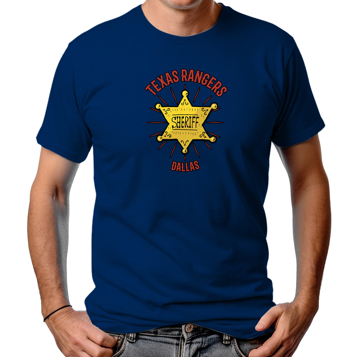 CAMISETA MASCULINA TEXAS RANGES DALLAS