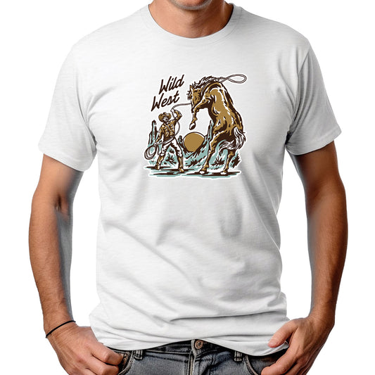 CAMISETA MASCULINA WILDWEST RODEO LACE