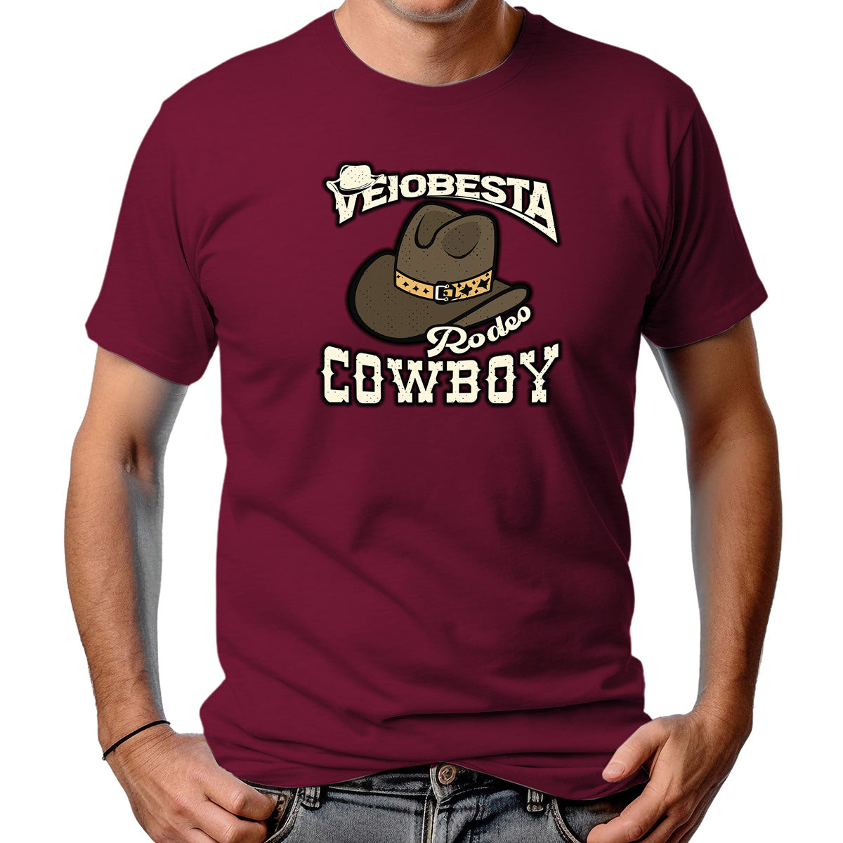 CAMISETA MASCULINA BUCK RODEO COWBOY