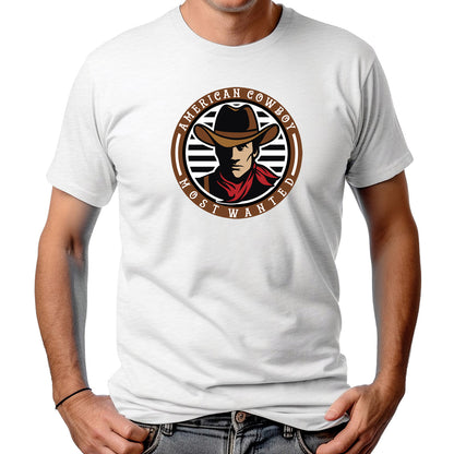 CAMISETA MASCULINA MOST WANTED COWBOY