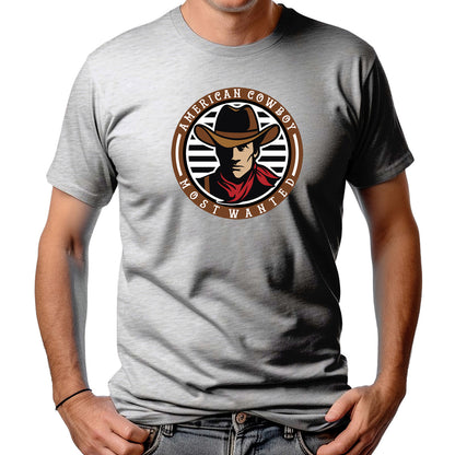 CAMISETA MASCULINA MOST WANTED COWBOY