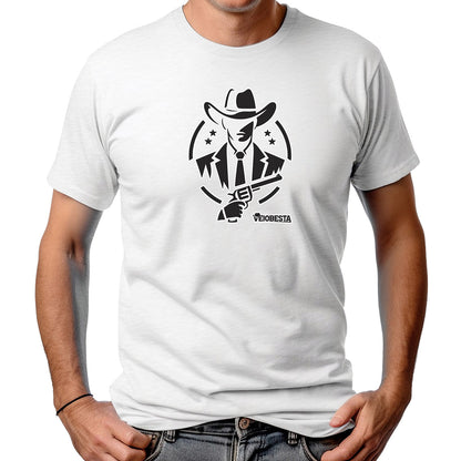 CAMISETA MASCULINA SINGLE GUNNER COWBOY