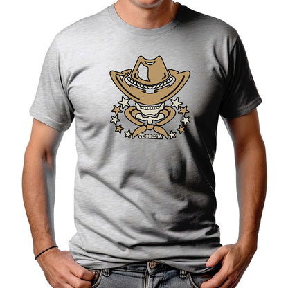 CAMISETA MASCULINA SHERIFF SKULL HAT