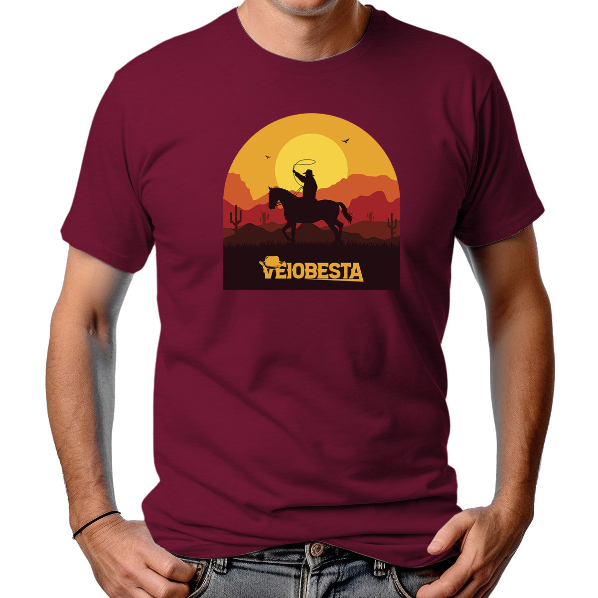 CAMISETA MASCULINA POR DO SOL