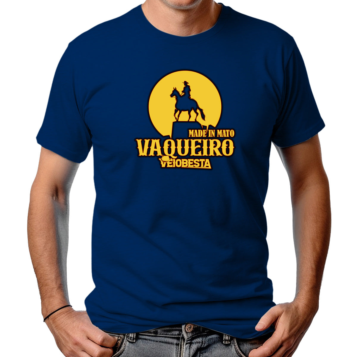 CAMISETA MASCULINA MADE IN MATO VAQUEIRO