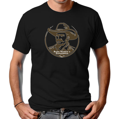 CAMISETA MASCULINA BRUTO RÚSTICO E SISTEMÁTICO