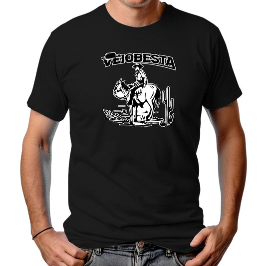 CAMISETA MASCULINA MULA NO DESERTO