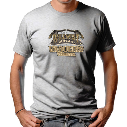 CAMISETA MASCULINA VAQUEIRO FORA DA LEI