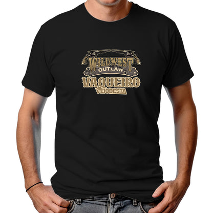 CAMISETA MASCULINA VAQUEIRO FORA DA LEI