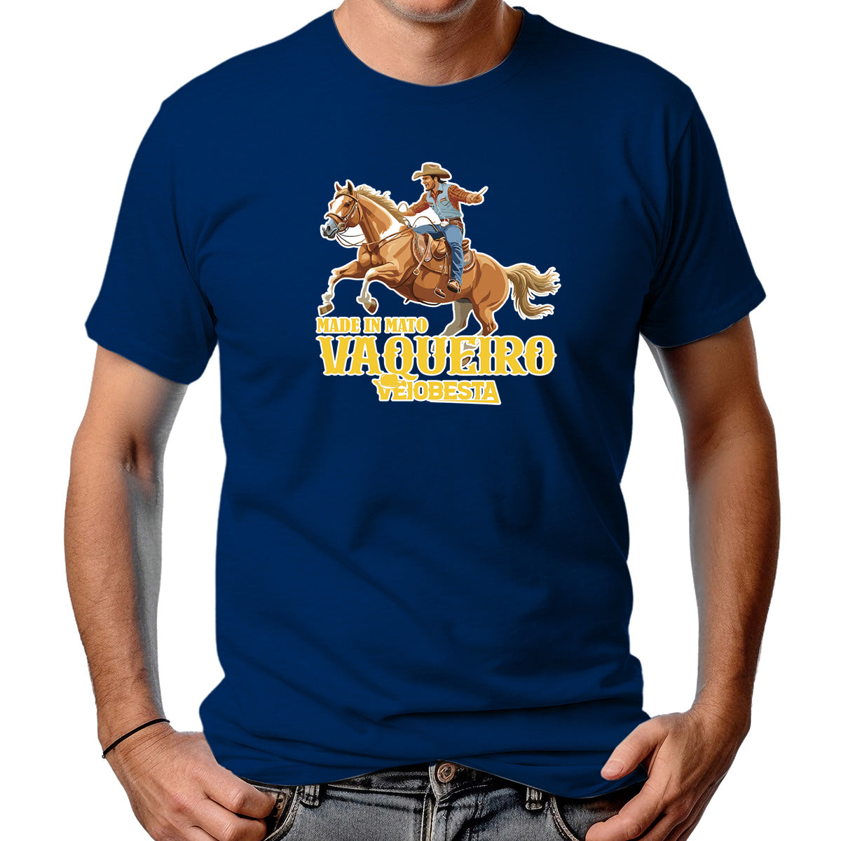 CAMISETA MASCULINA MADE IN MATO VAQUEIRO