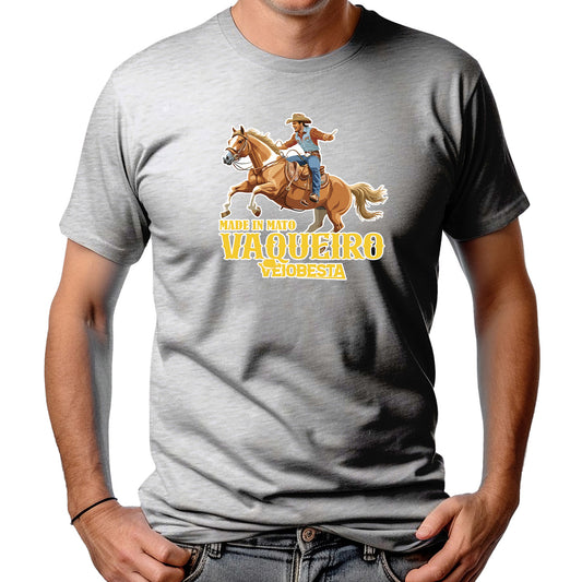 CAMISETA MASCULINA MADE IN MATO VAQUEIRO