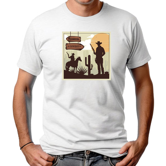 CAMISETA MASCULINA ESTRADA COWBOY VEIOBESTA