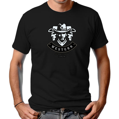 CAMISETA MASCULINA COPS WESTERN