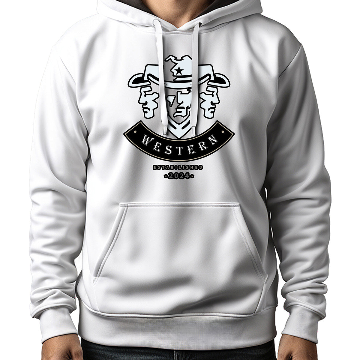 MOLETOM MASCULINO COPS WESTERN