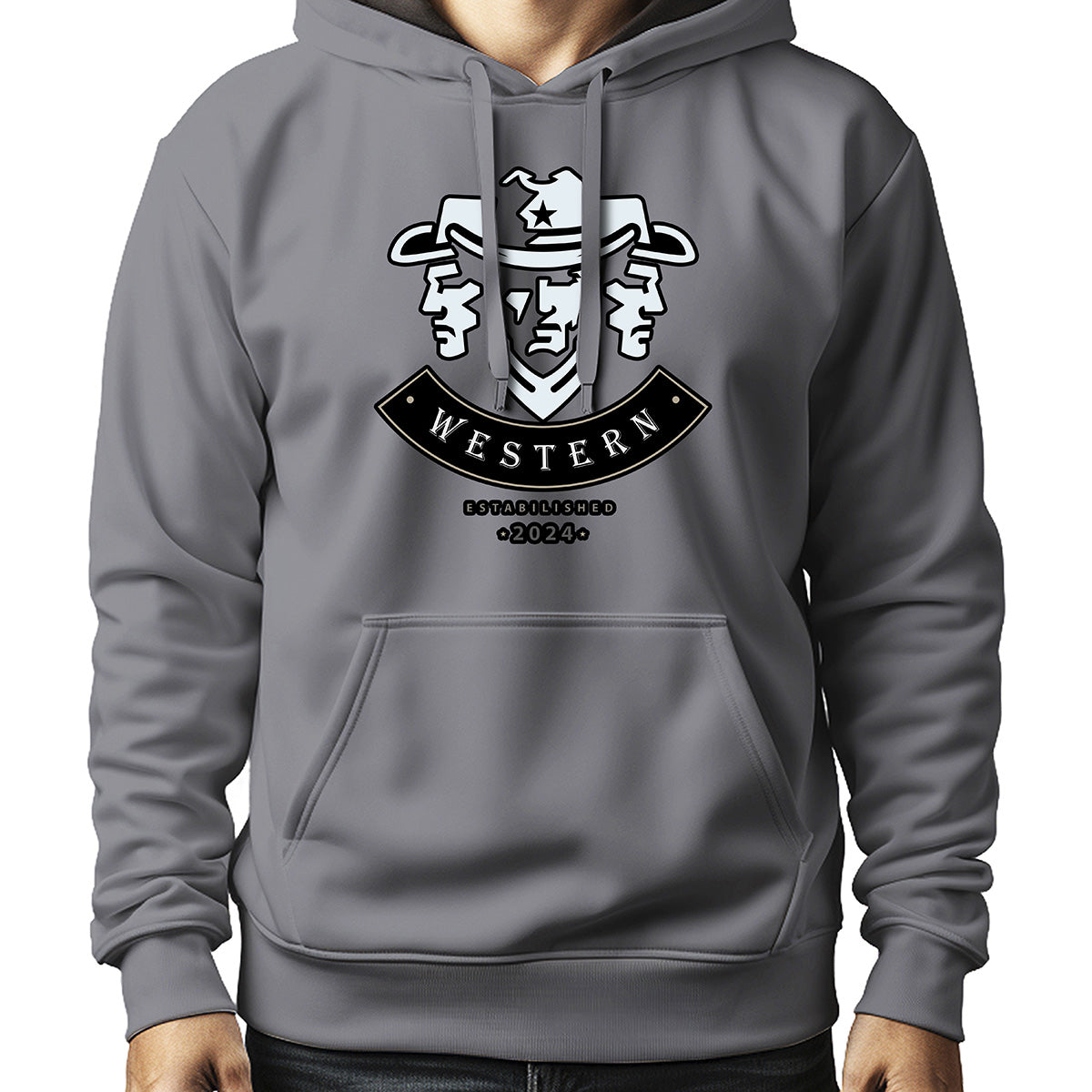 MOLETOM MASCULINO COPS WESTERN