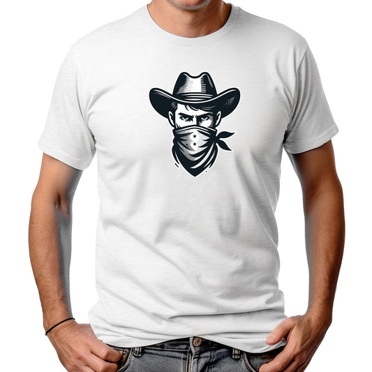 CAMISETA MASCULINA COWBOY MASCARADO