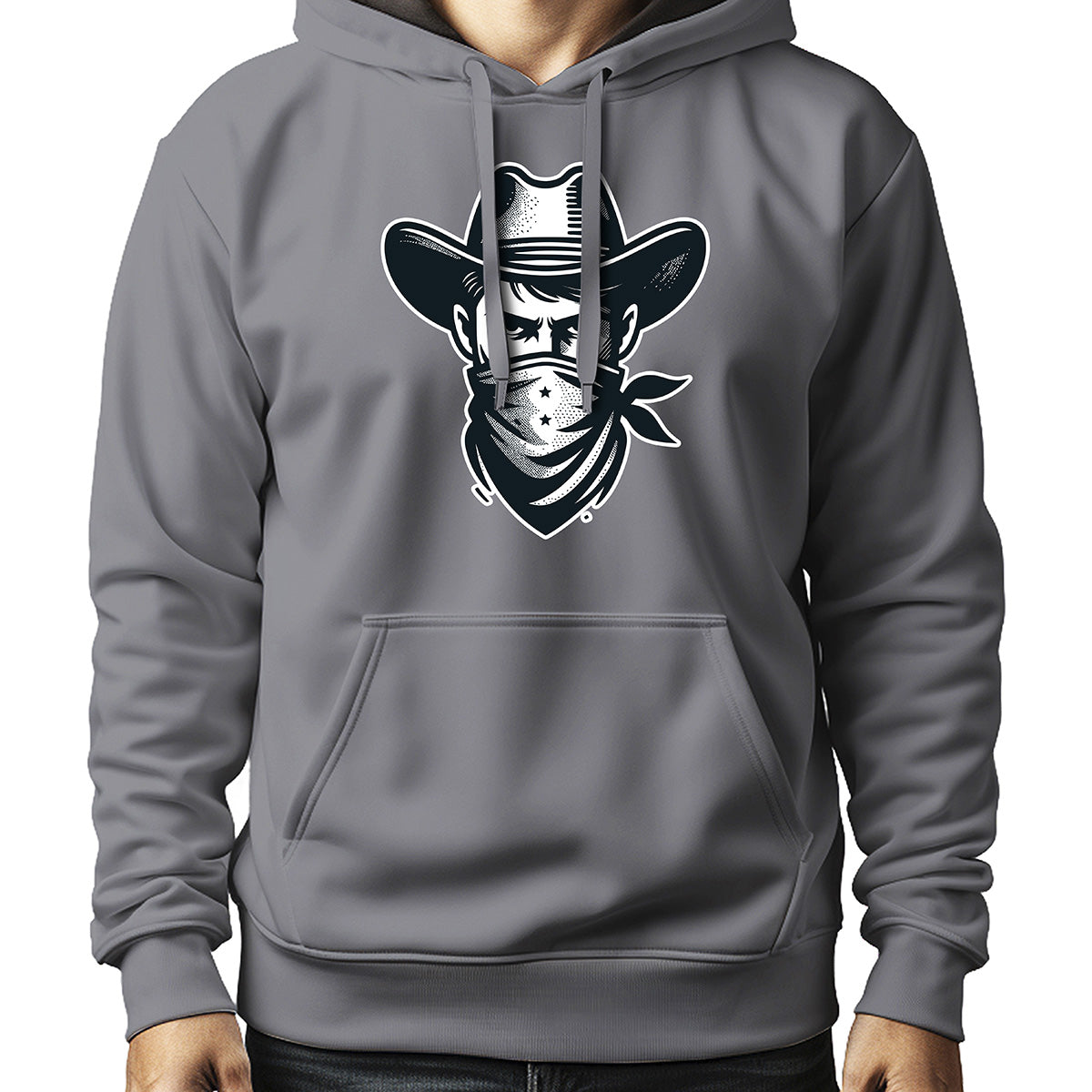 MOLETOM MASCULINO COWBOY MASCARADO