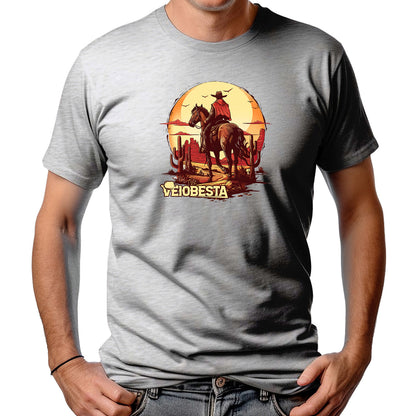 CAMISETA MASCULINA VEIOBESTA POR DO SOL