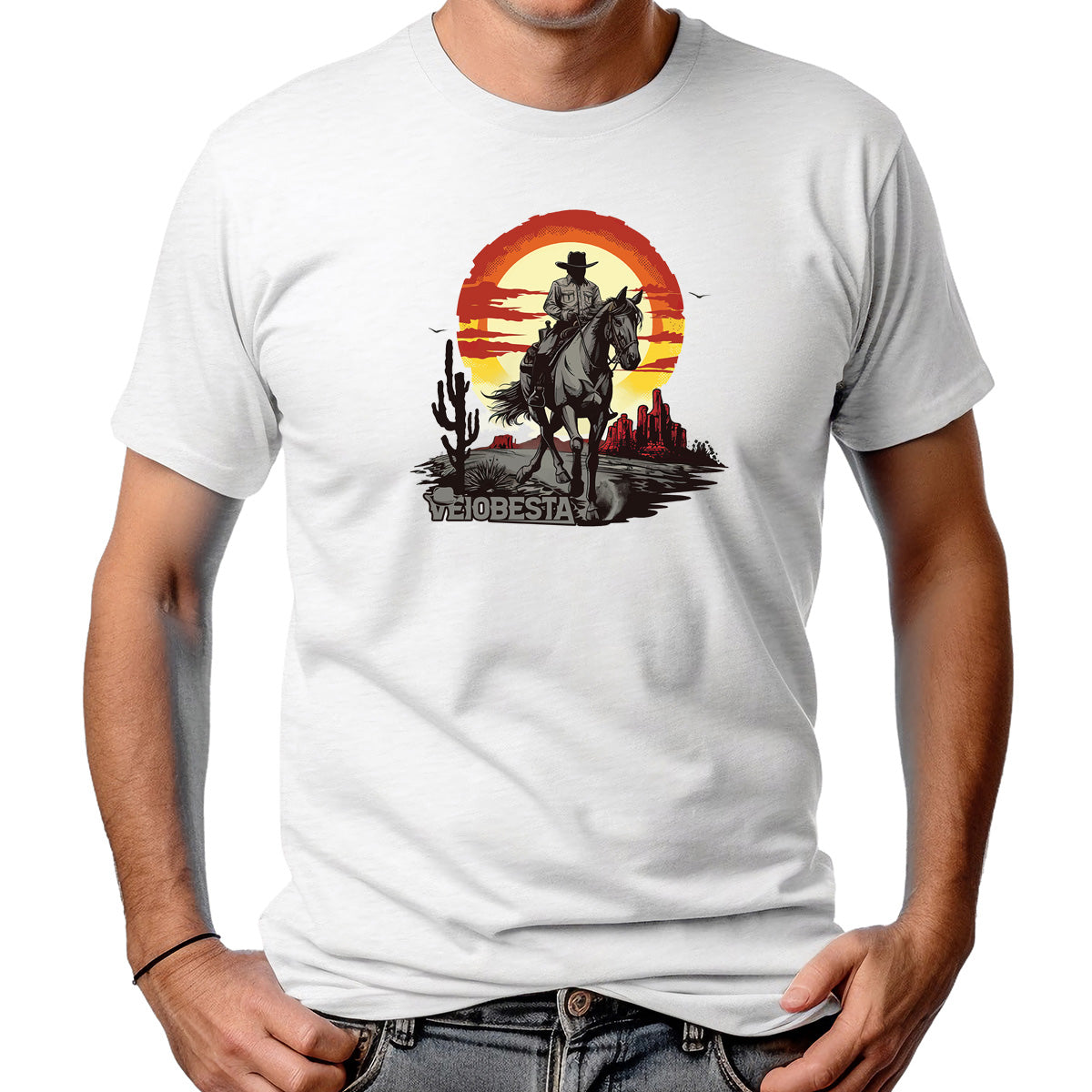 CAMISETA MASCULINA CAVALHEIRO DO DESERTO 3