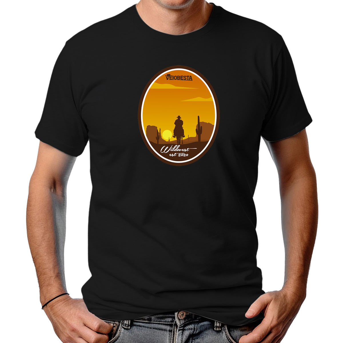 CAMISETA MASCULINA WILDWEST EST 2020