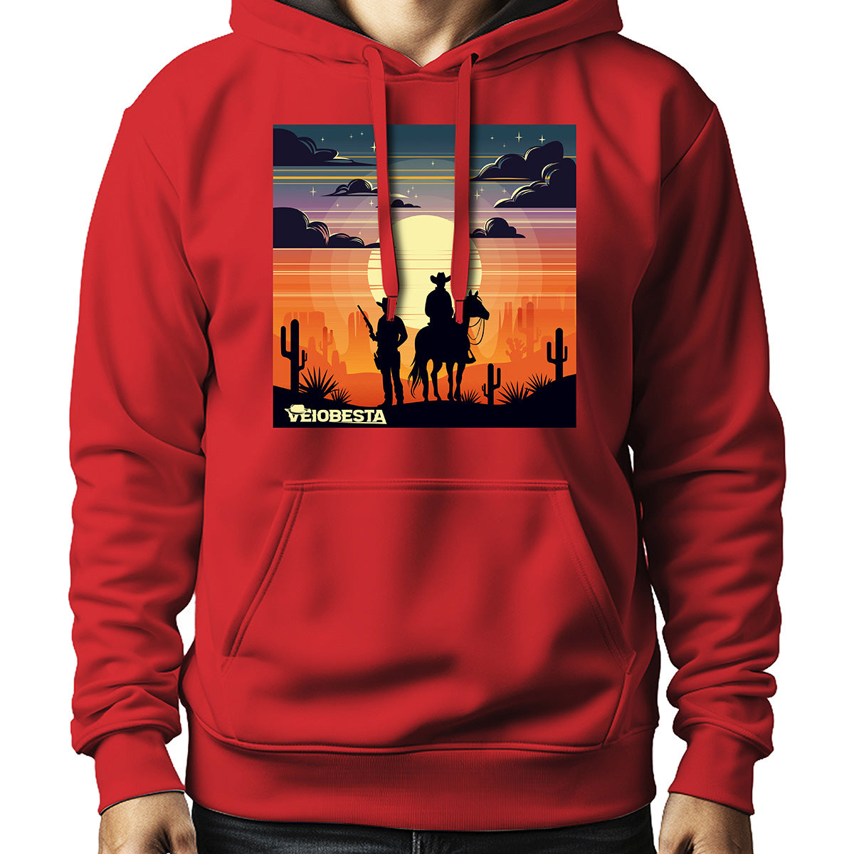 MOLETOM MASCULINO NASCER DO SOL COWBOY