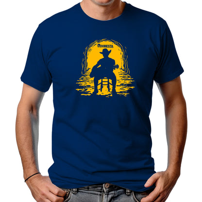 CAMISETA MASCULINA COWBOY VIOLONISTA