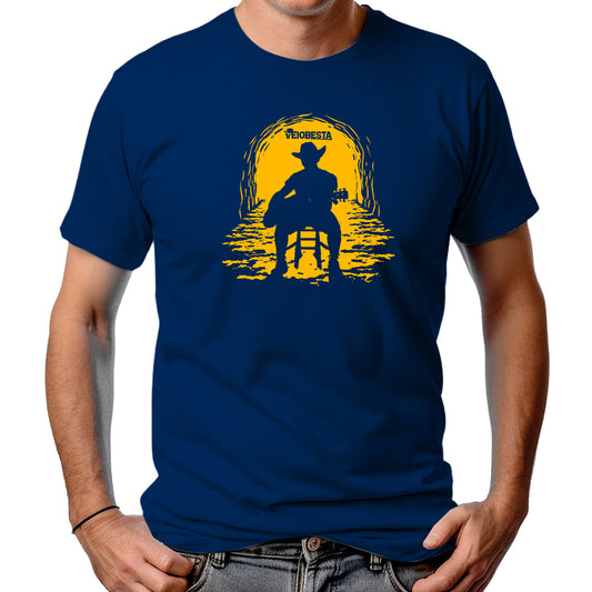 CAMISETA MASCULINA COWBOY VIOLONISTA