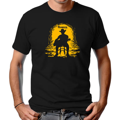 CAMISETA MASCULINA COWBOY VIOLONISTA