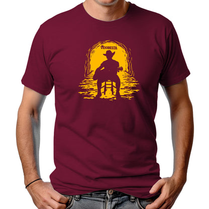 CAMISETA MASCULINA COWBOY VIOLONISTA