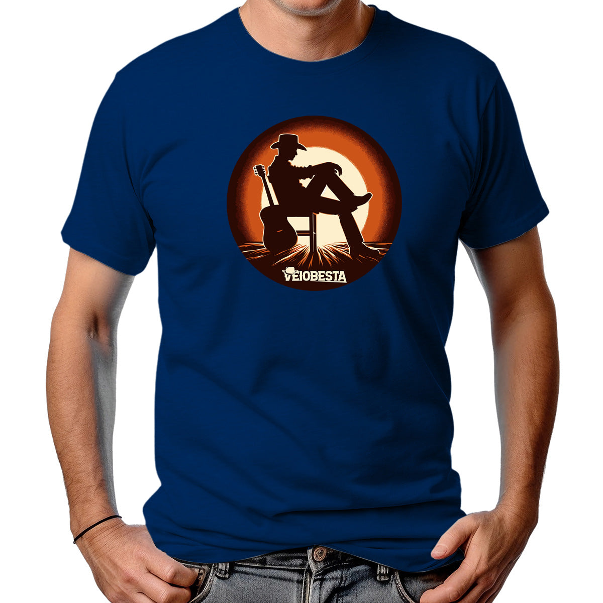 CAMISETA MASCULINA COWBOY VIOLONISTA 2