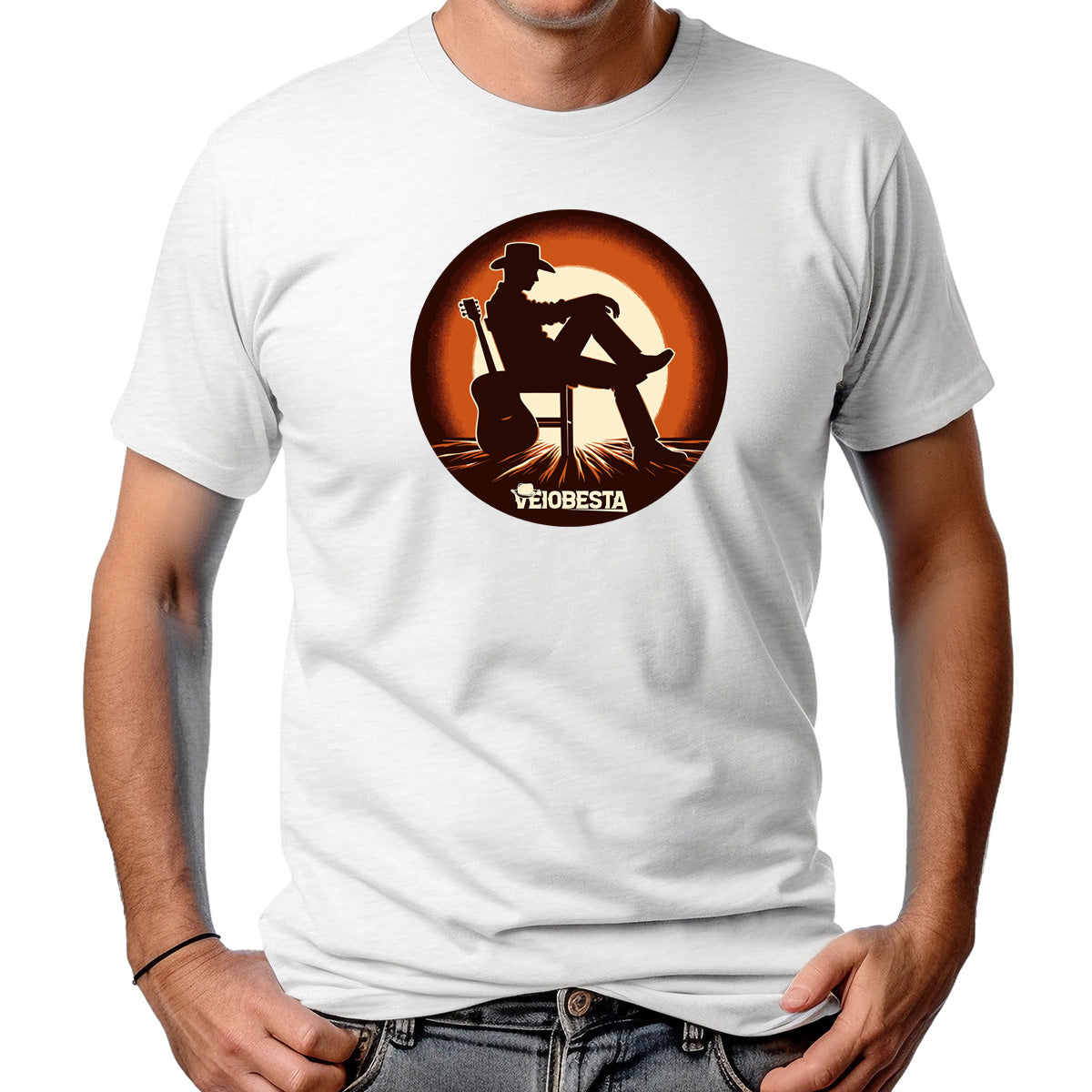 CAMISETA MASCULINA COWBOY VIOLONISTA 2