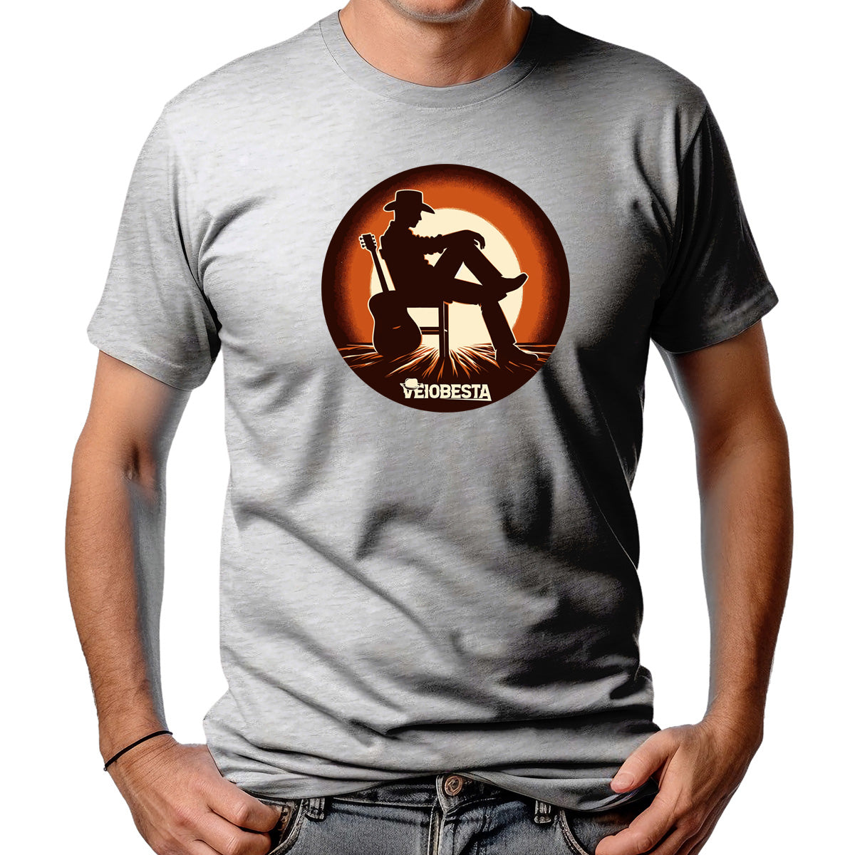 CAMISETA MASCULINA COWBOY VIOLONISTA 2