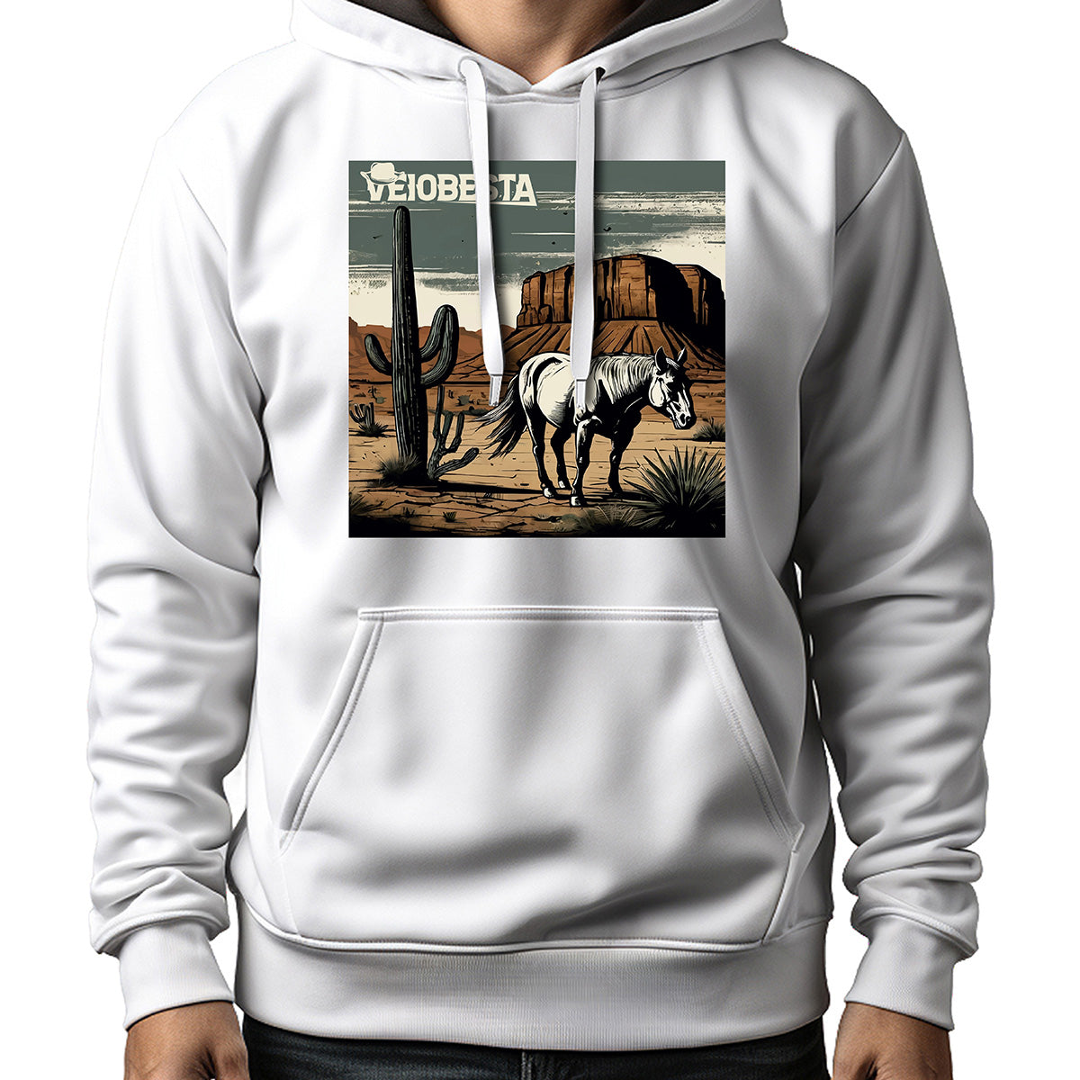 MOLETOM MASCULINO O CAVALO E O CACTO