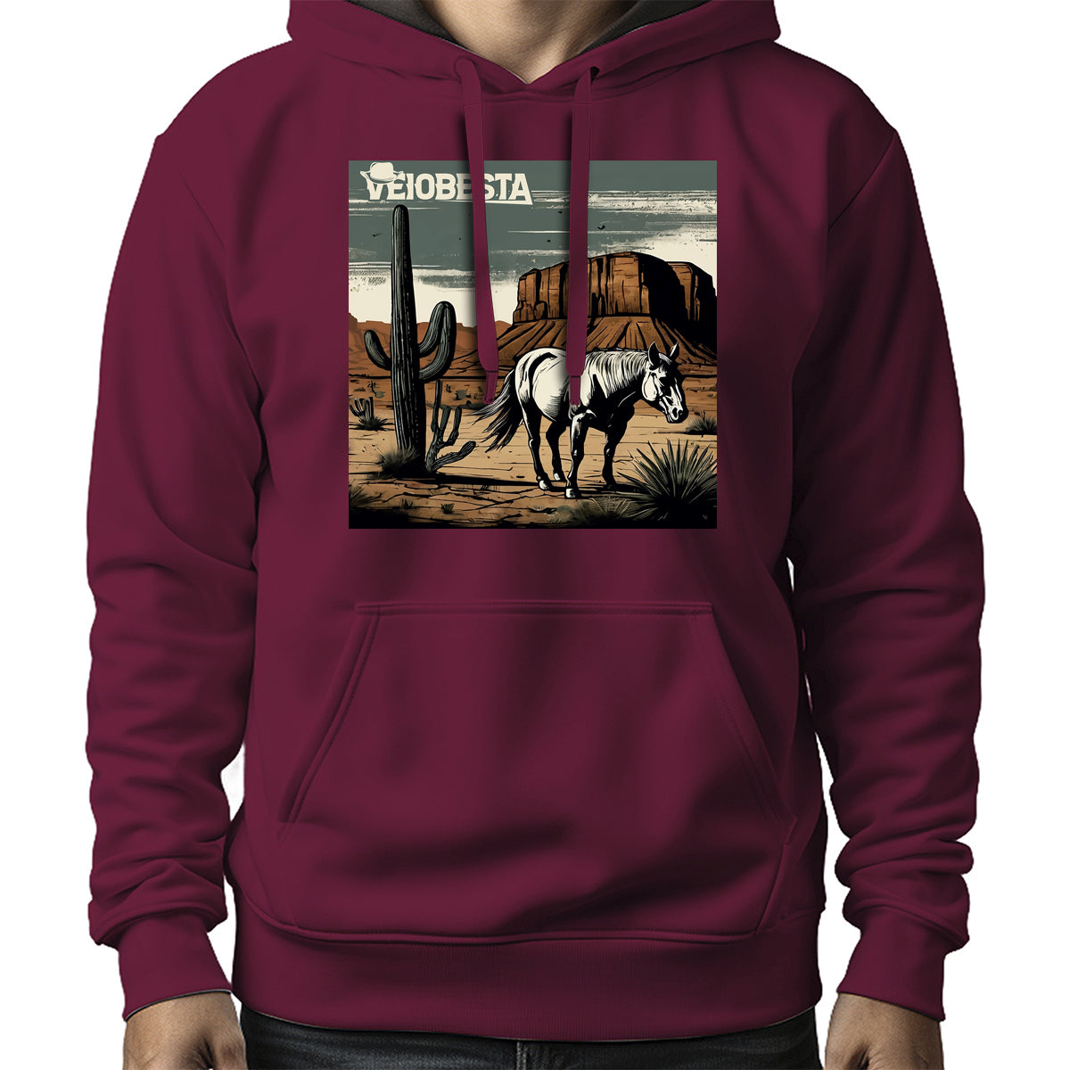 MOLETOM MASCULINO O CAVALO E O CACTO