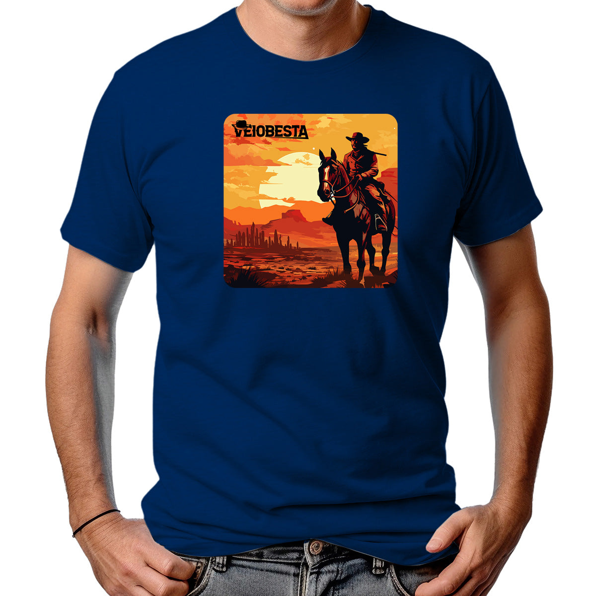 CAMISETA MASCULINA CAVALHEIRO DO DESERTO 3