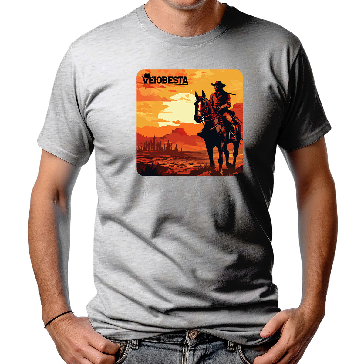 CAMISETA MASCULINA CAVALHEIRO DO DESERTO 3